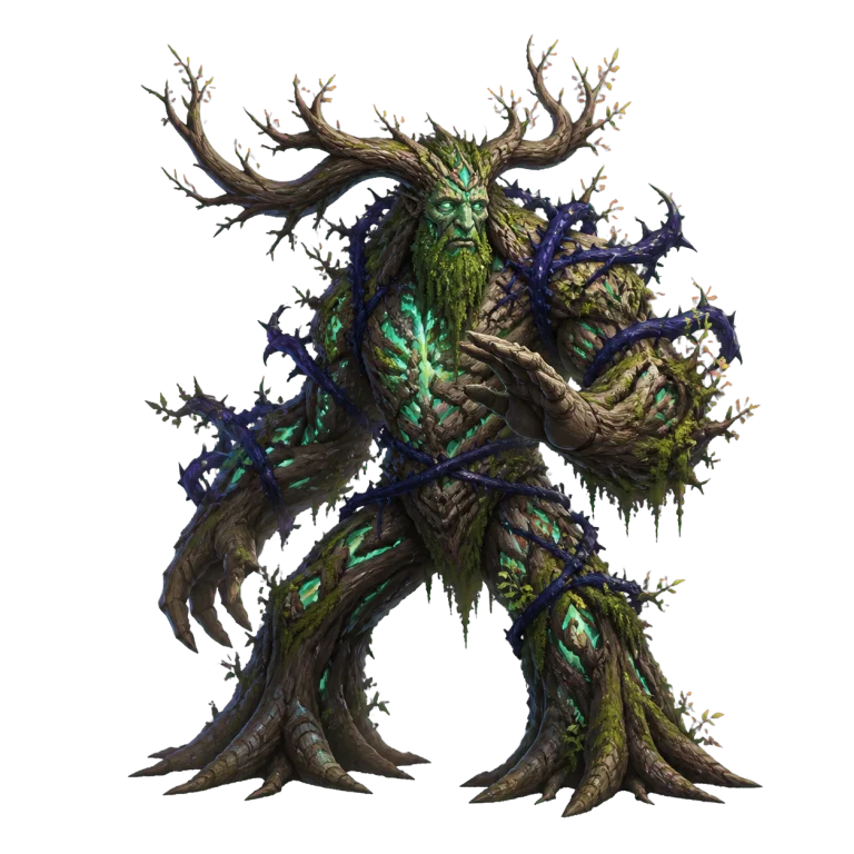 World artwork of the Elder Treant guardian