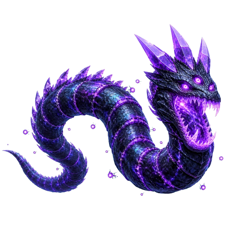 World artwork of Nyxvoral, guardian of the Stellar Reef